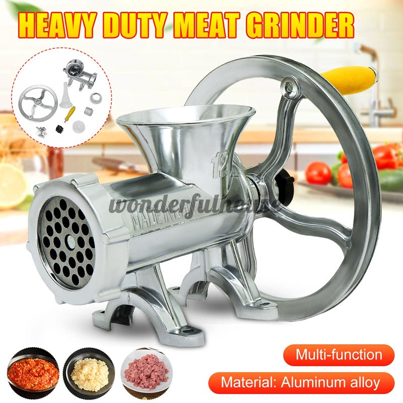 Heavy Duty Hand Operated Meat Grinder Meat Mincer Beef Noodle Pasta