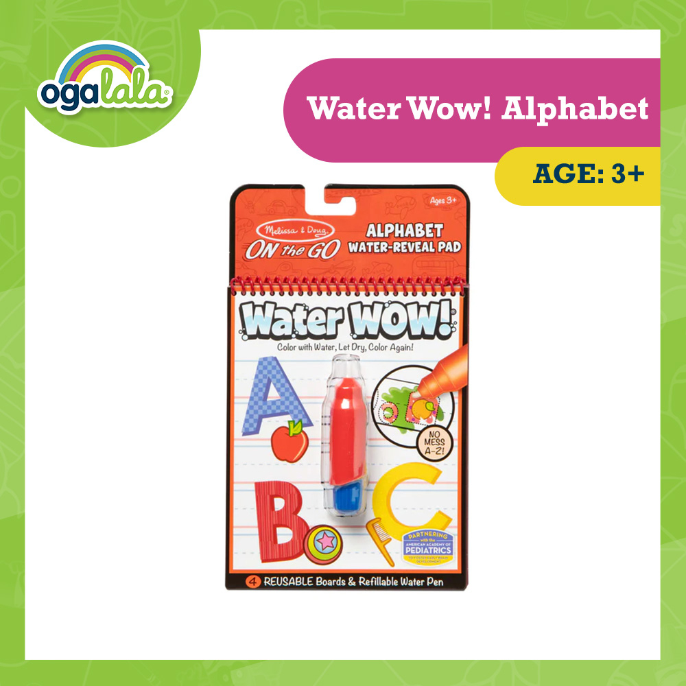 Melissa & Doug Water Wow! Splash Cards, Alphabet – Buy Online in Jordan