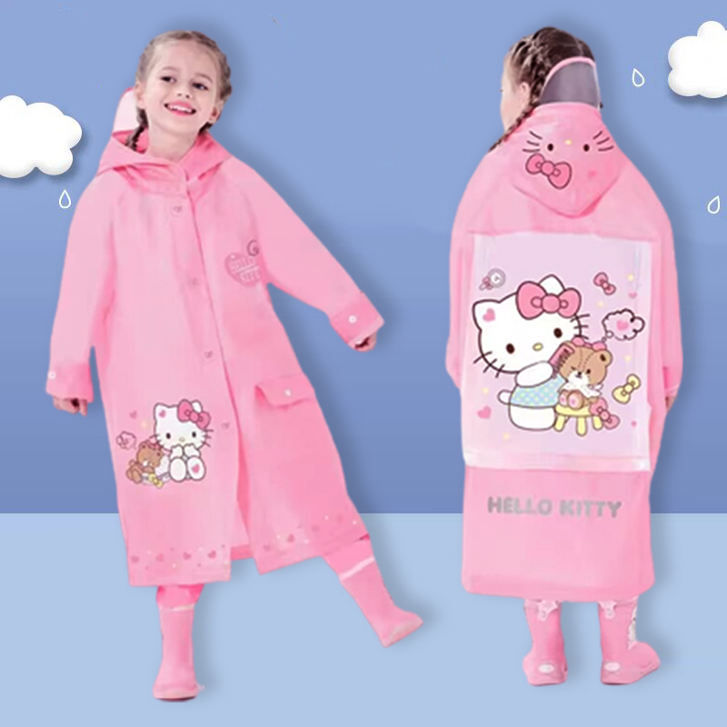 Hello hot sale kitty raincoat