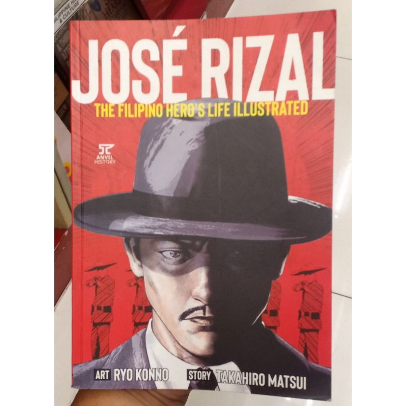 Jose rizal the filipino hero's life illustrated reprint | Shopee ...