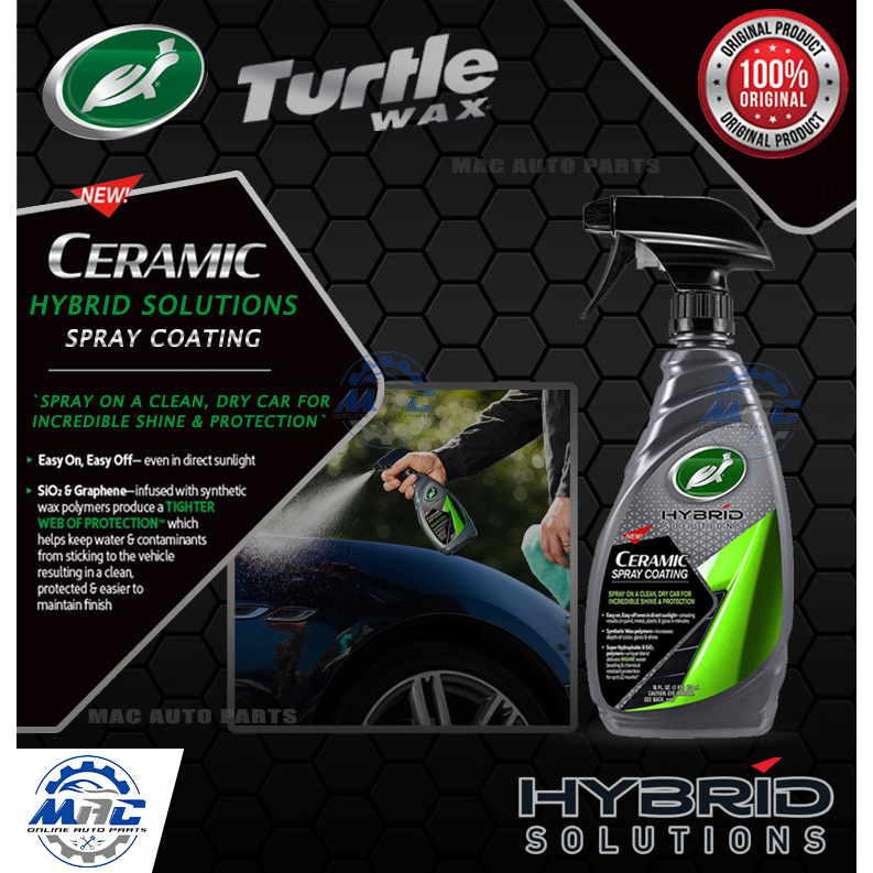 TURTLE WAX HYBRID SOLUTIONS CERAMIC SPRAY COATING 16oz 473mL car Wax Shopee Philippines