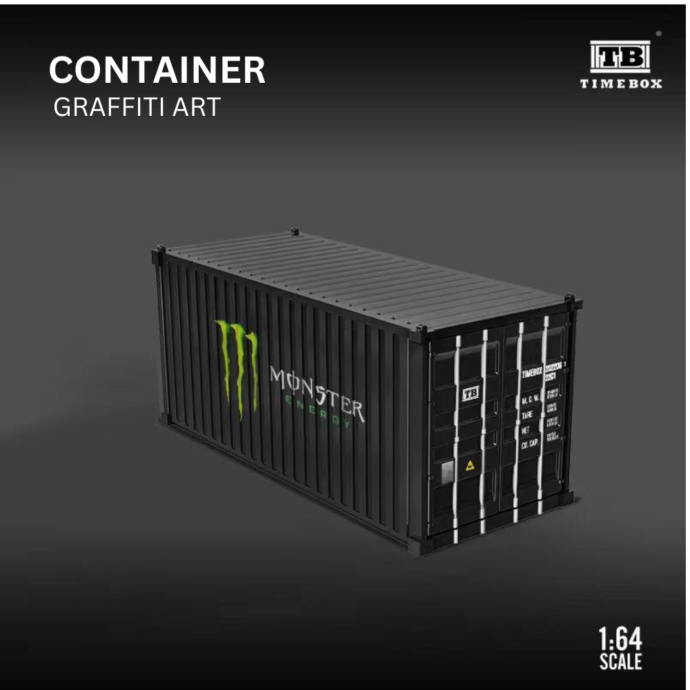 Time Box 1/64 Scale Diecast Container Monster Drink Livery | Shopee ...