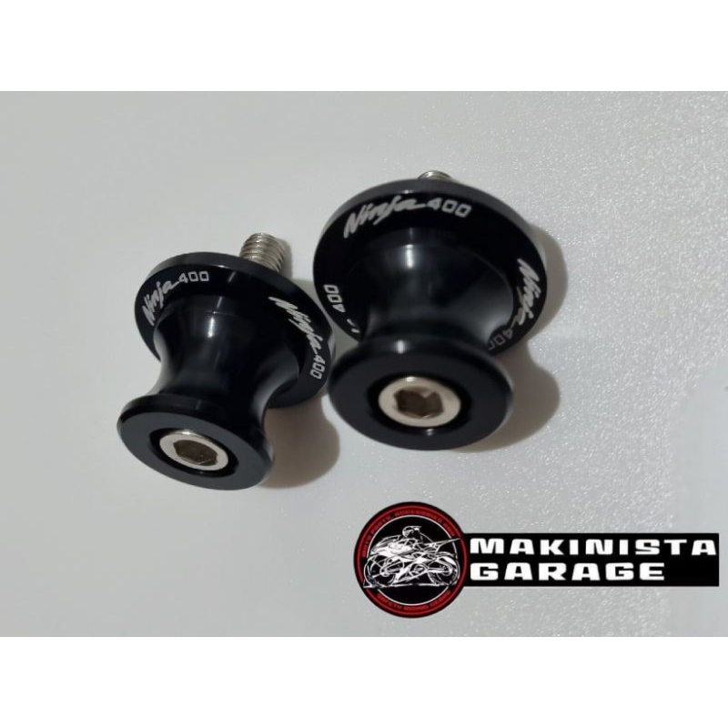 NINJA 400 Swingarm Spool Sliders Swingarm Motorcycle Accessories 8MM Spools Sliders Shopee
