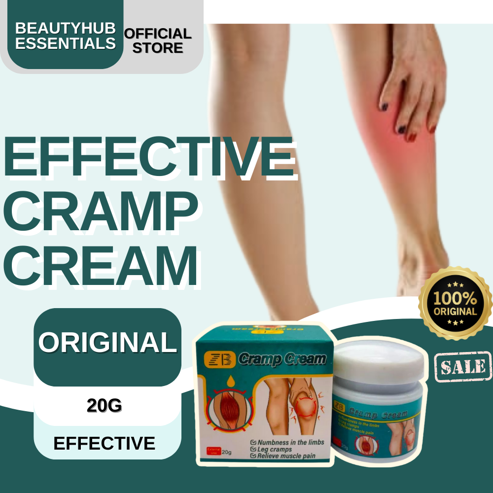 Effective Cramp Cream Relief Leg Cramp Muscle Pain Numbness Leg Cramps