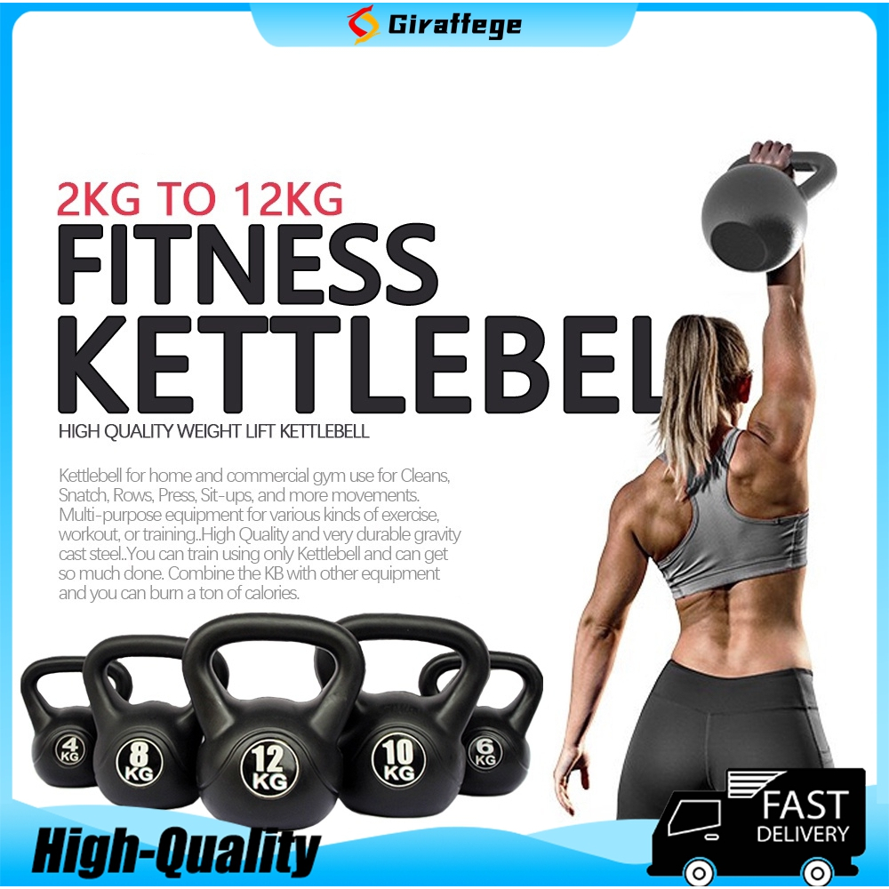 【COD】Kettlebell 410 KG Unisex Yoga Squat Fitness Dumbbell Body Shaping