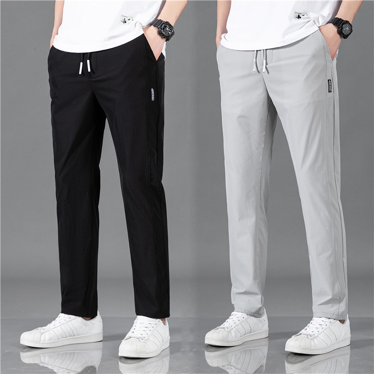 Men's Bingsi Trouser Korean Baggy Pants Taslan Casual Pants For Men (M ...