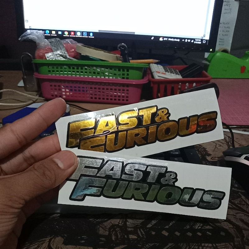 Fast & Furious Cutout Sticker | Shopee Philippines