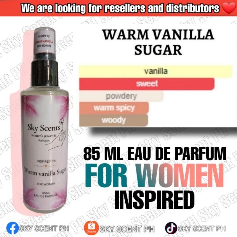 WARM VANILLA SUGAR (SKY SCENT PH PERFUMES) Shopee Philippines