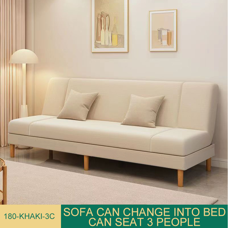 Sofa Foldable Sofa Bed Double Size Solid Wood Sofa Bed Queen Size Lazy