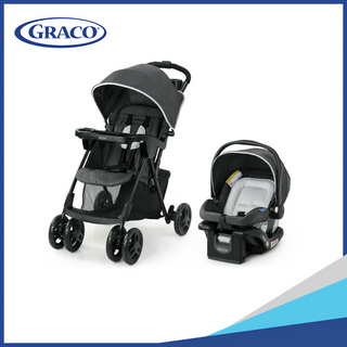 Graco Comfy Cruiser 2.0 Travel System with Infant Car Seat, Canton 