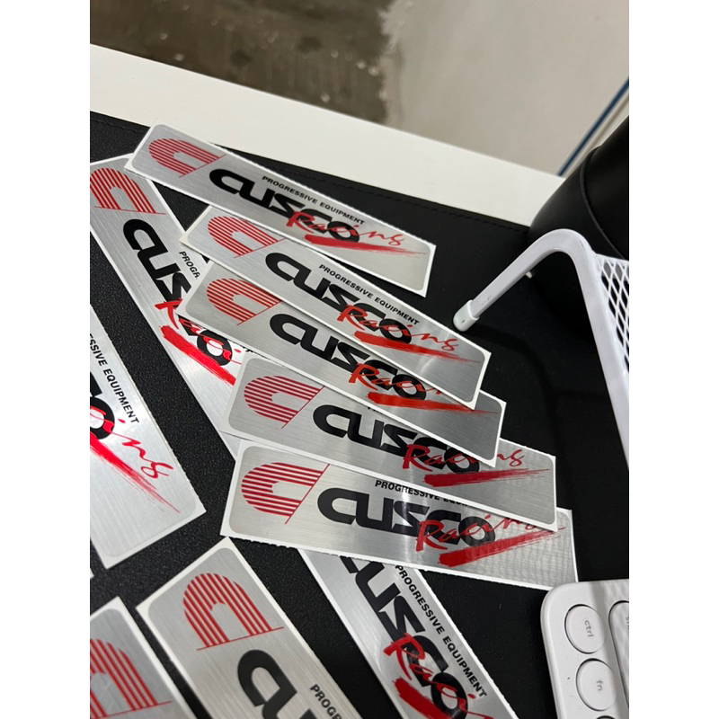 Genuine Cusco sticker for strut bars | Shopee Philippines