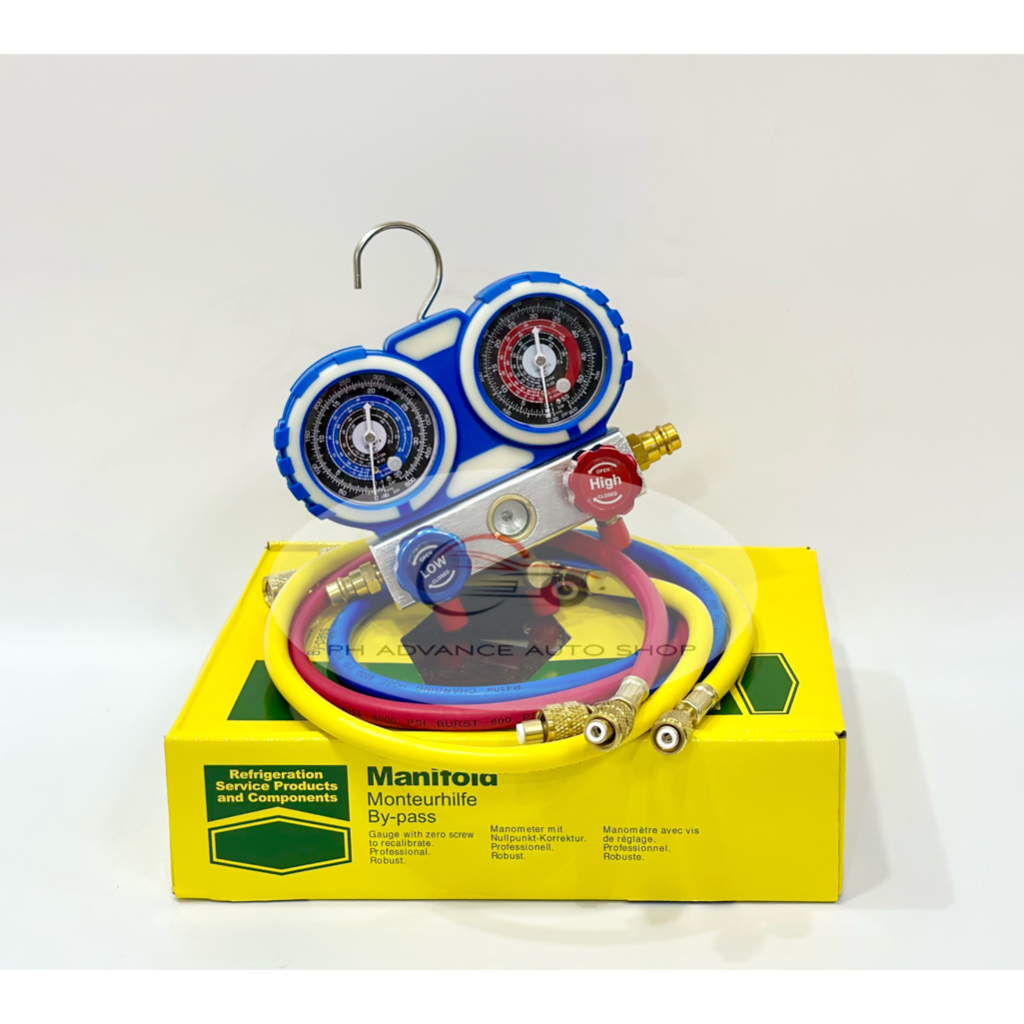 Manifold Gauge for Inverter R410A R22 R134A Set Heavy Duty Air