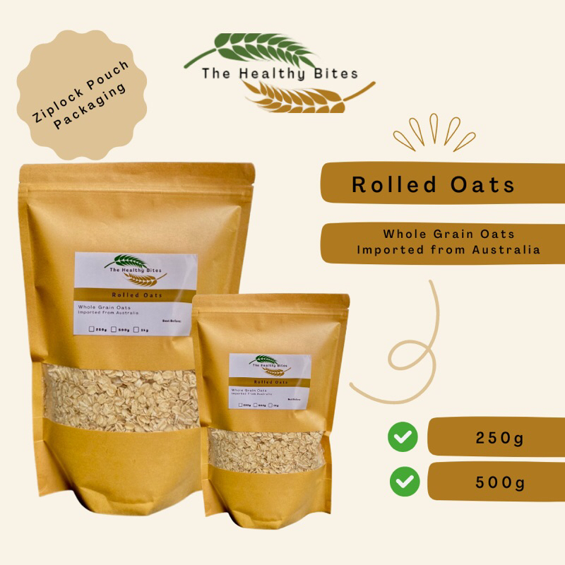 Whole Grain Rolled Oats 500g and 250g Shopee Philippines