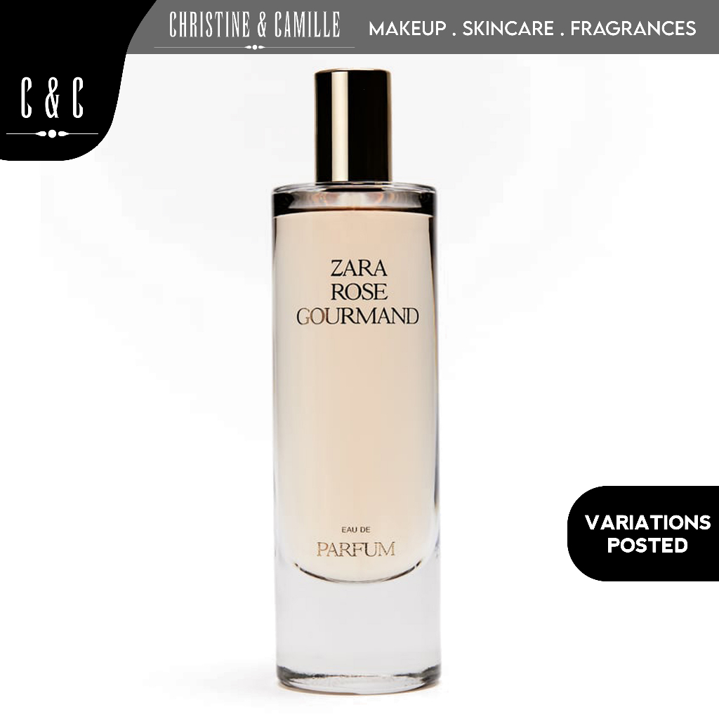 Zara ROSE GOURMAND Eau de Parfum Shopee Philippines