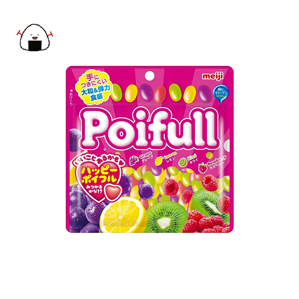 [Direct From Japan] Meiji Poifull Gummy Candy Large Bag 80g | Shopee ...