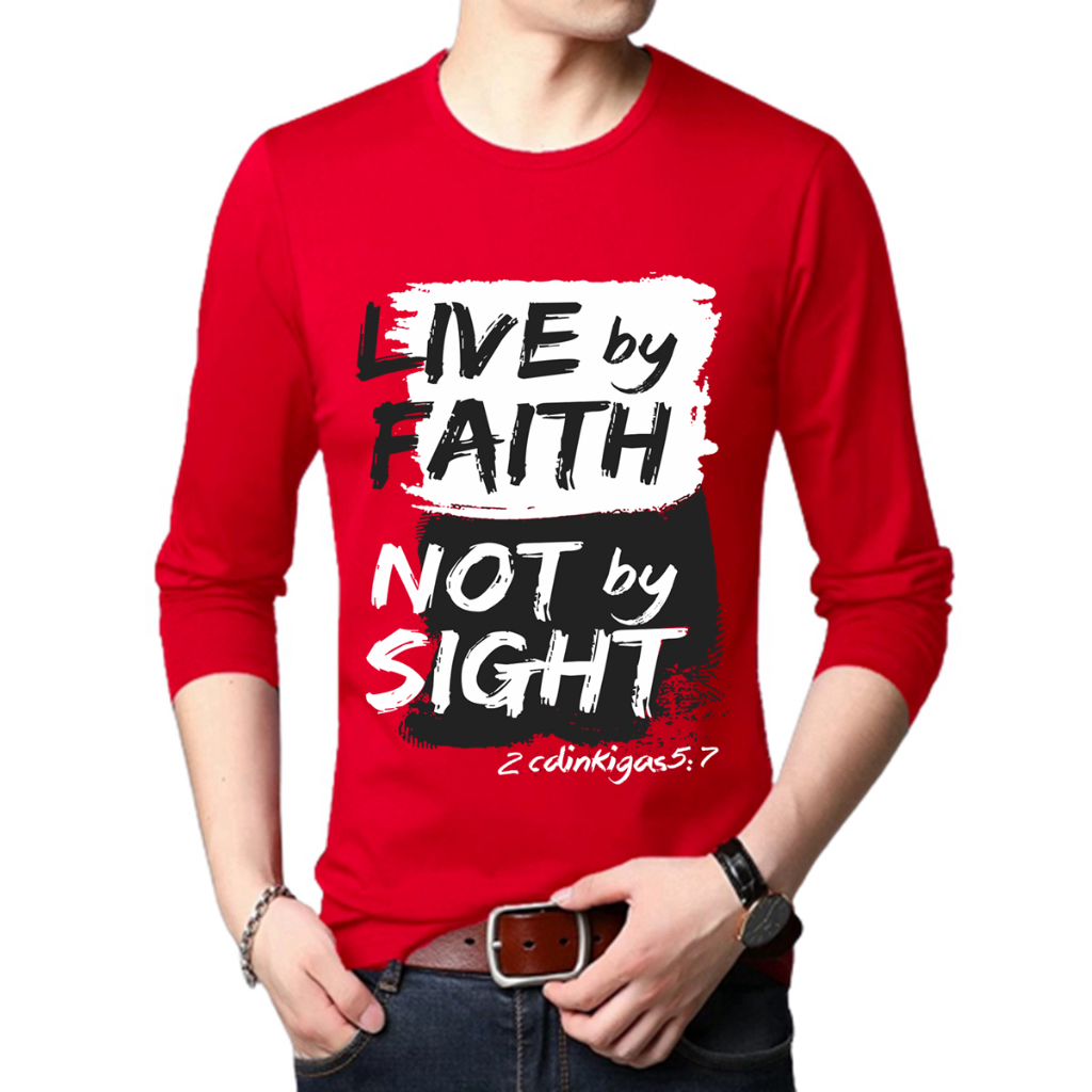 Men's printed graphic Korean Fashion Long Sleeve T-shirt For MenTop ...