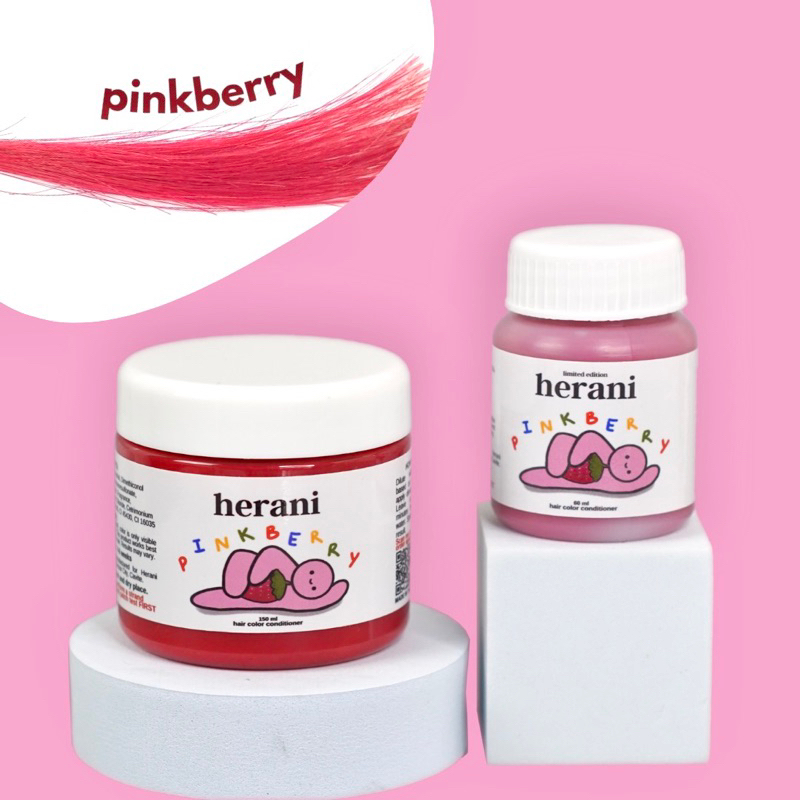 Pinkberry (150ml) Herani Hair Color Conditioner | Shopee Philippines