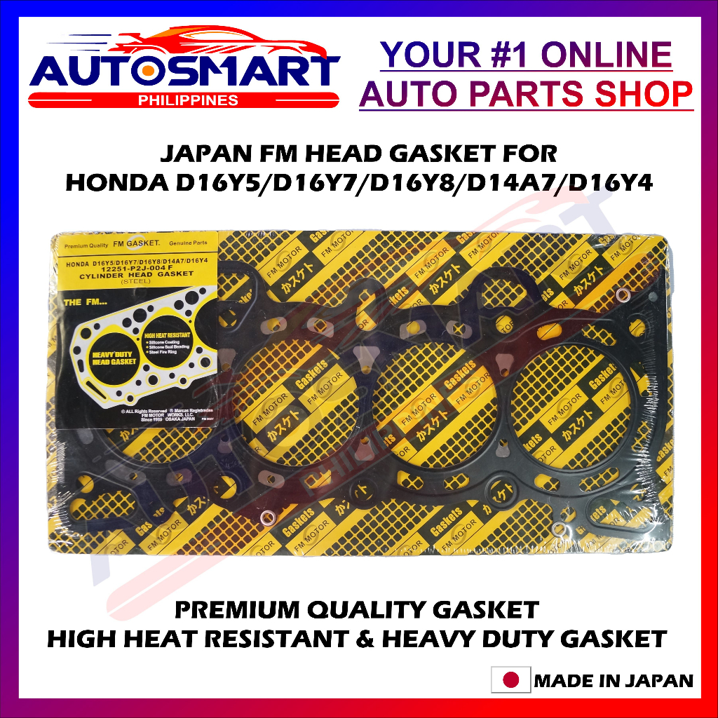Honda D16Y5/D16Y7/D16Y8/D14A7/D16Y4 Cylinder Head Gasket (Steel) VTI