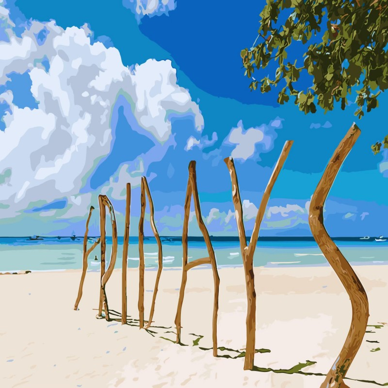 40*50 Digital Oil Painting By Numbers Without Frame Home Decor Canvas