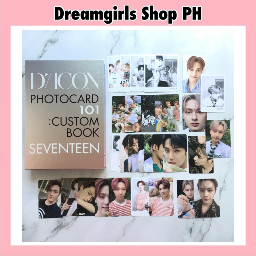 Seventeen Dicon Photocard 101 Tingi Part 3 Shopee Philippines 6226