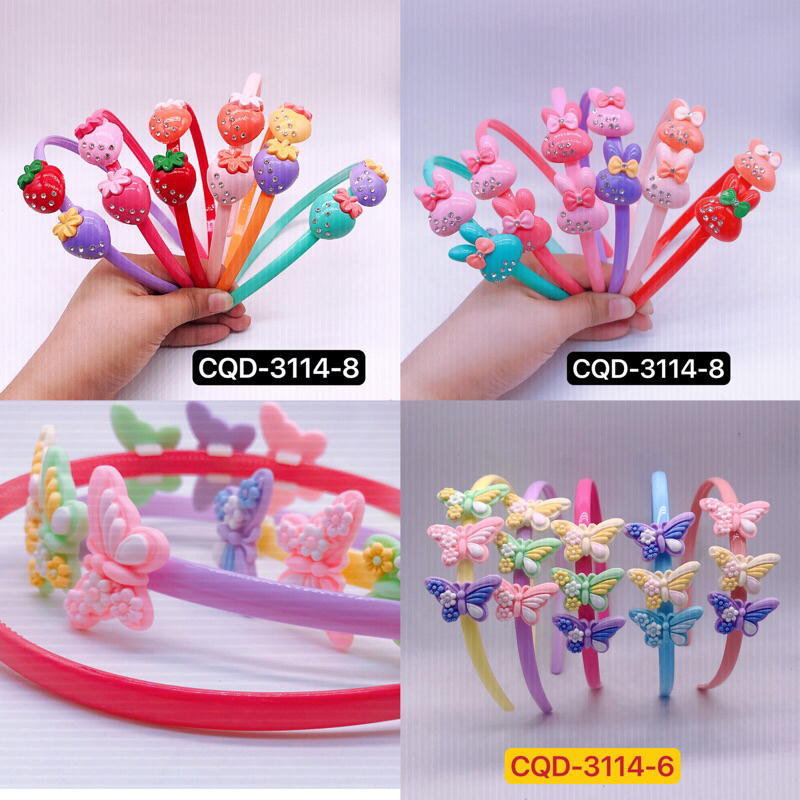 1PC CUTE CHARACTER PLASTIC HEADBAND Shopee Philippines