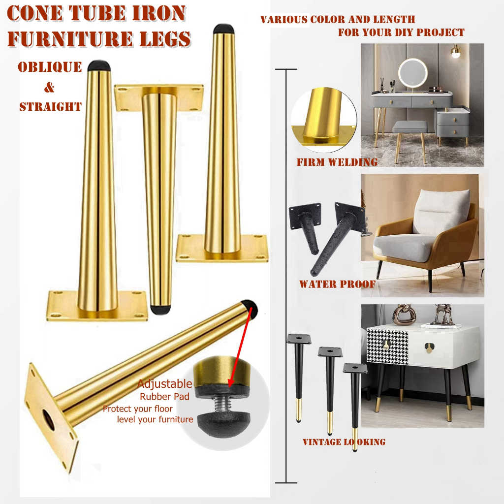 4pcs Furniture Legs Metal sofa /table coffee table/ leg Replaces Furniture Legs High