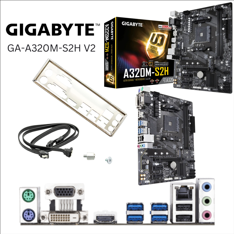 ASUS A320MK / Gigabyte GAA320MS2H V2 AM4 Socket for 3rd/2nd/1st Gen