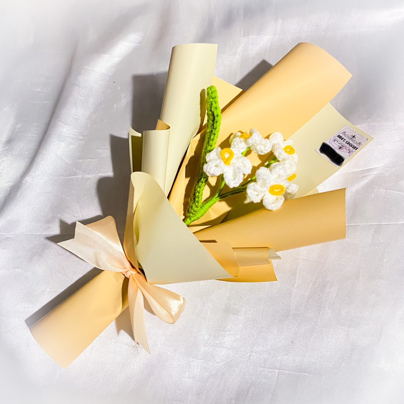 flower crochet handmade Bouquet Shopee Philippines