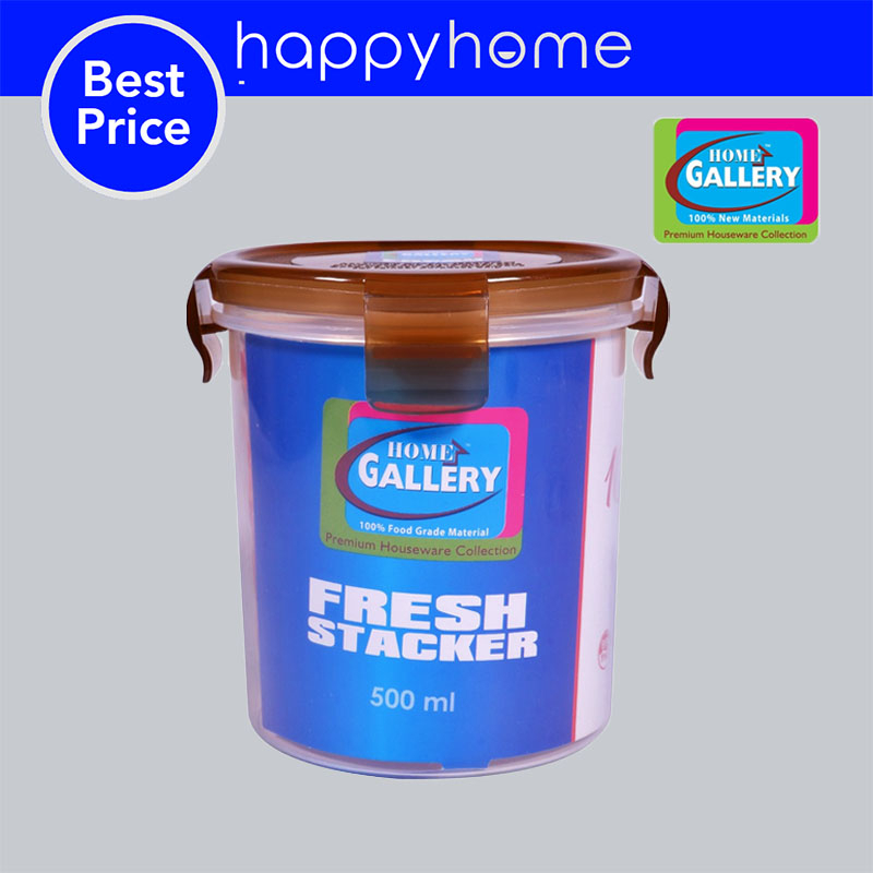 Home Gallery FSC Fresh Stacker Round Food Keeper 300-1200ml | Shopee ...