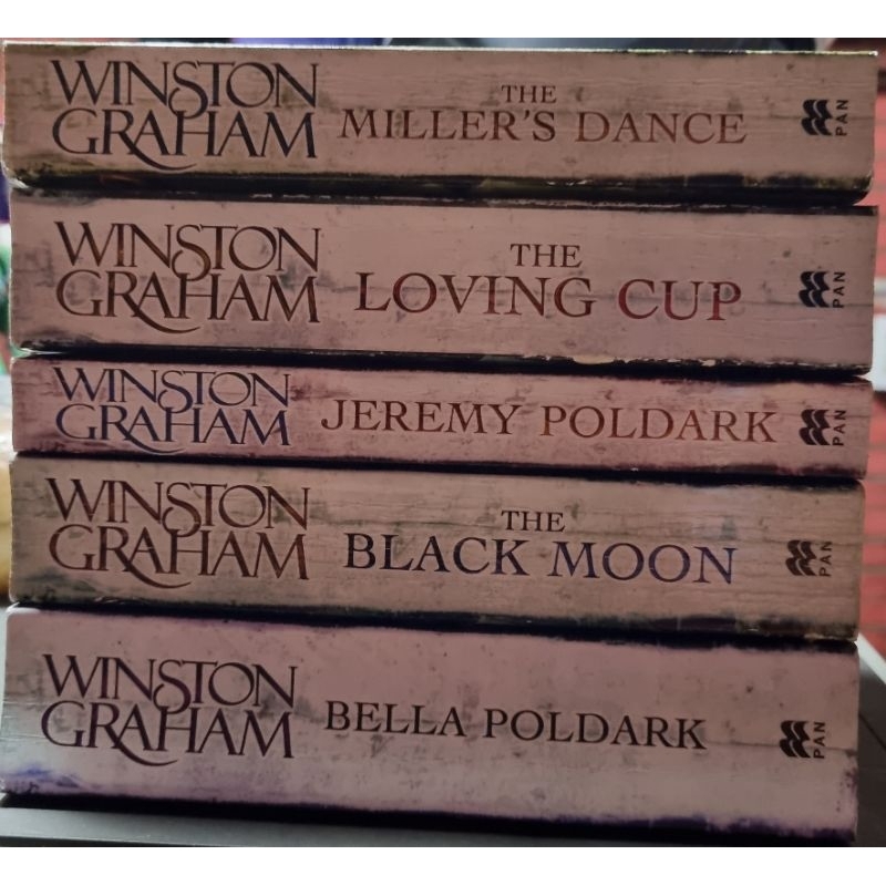 Poldark series by Winston Graham (Historical Fiction) | Shopee Philippines