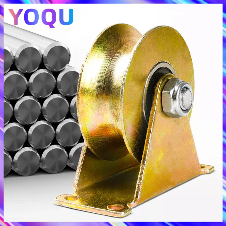 2pcs Heavy Duty V-Shape Groove Pulley Track Wheels For Sliding Doors - View #5