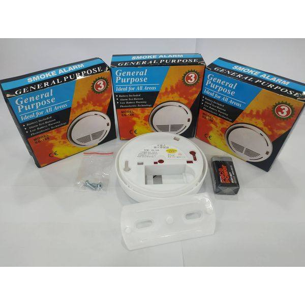 SMOKE DETECTOR (BATTERY OPERATED) Shopee Philippines
