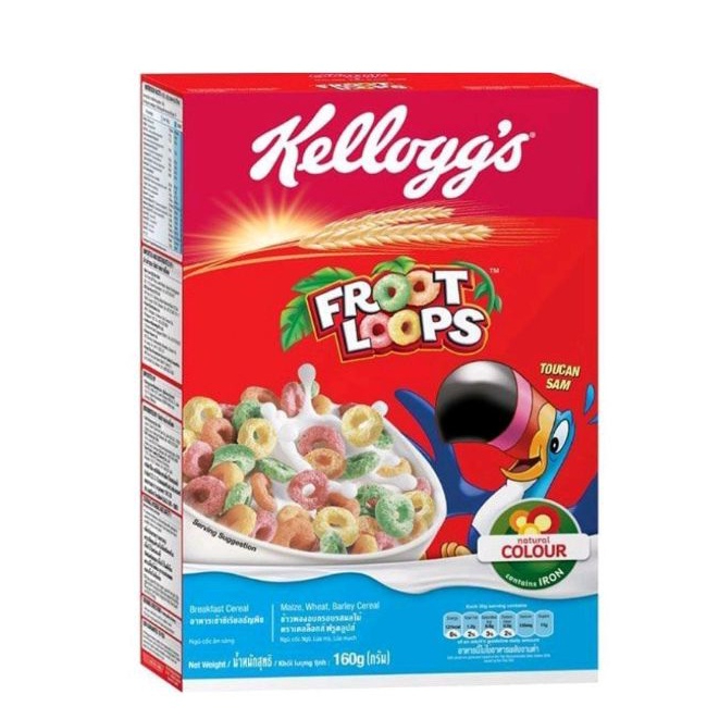 Kellogg's Froot Loops Cereal 160g Shopee Philippines