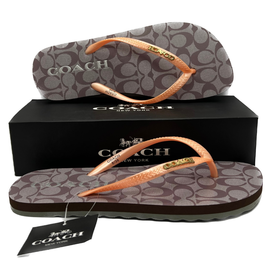 Coach slippers womens online price