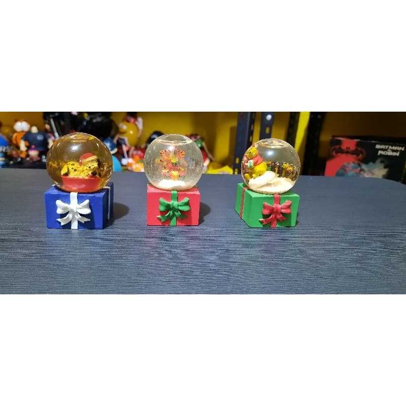 Disney Snow Globe Collection Set Shopee Philippines