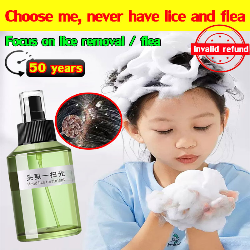 Plant extraction100mlkids lice removal dandruff shampoo Hair Treatment