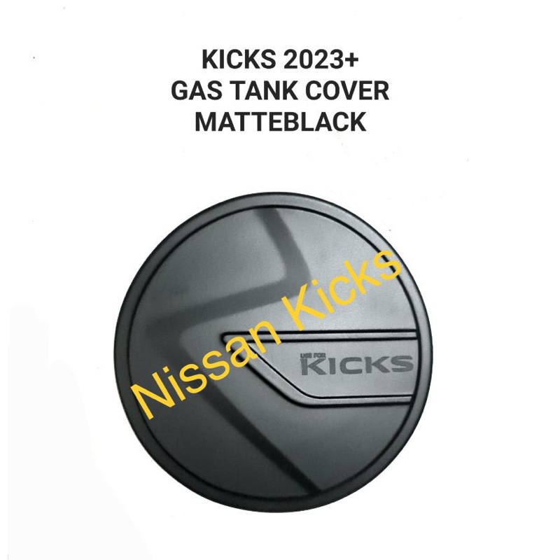 NISSAN KICKS 2023 ONWARDS MATTE BLACK GAS TANK COVER Shopee Philippines