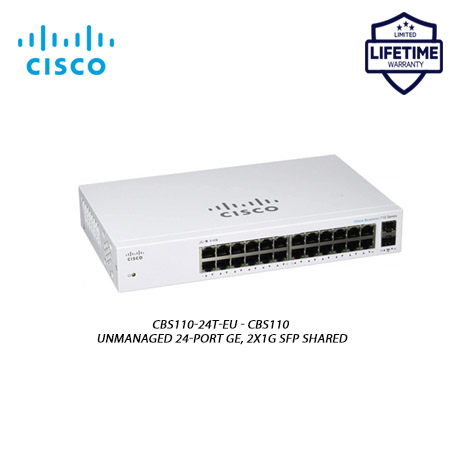 Cisco Cbs Unmanaged Switch Port Gigabit Ethernet X G Sfp Shared Cbs T Eu Shopee