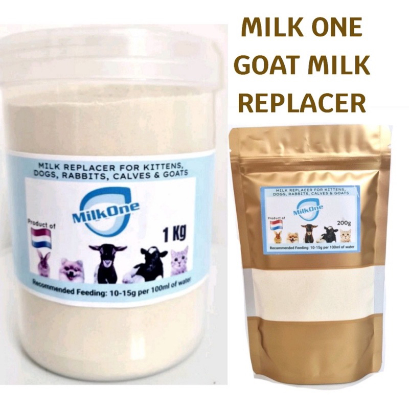 Milk One / Sprayfo Goats Milk Replacer for Cats, Dogs, Rabbit | Shopee ...