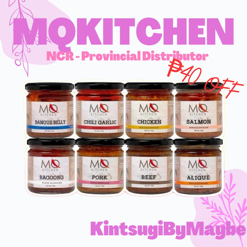 MQ Kitchen Bagoong and MQ Spread by Siliqueen | Shopee Philippines