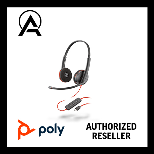 Plantronics Poly Blackwire C3220 Noise Canceling Microphone Usb Headset 209745 22 Shopee