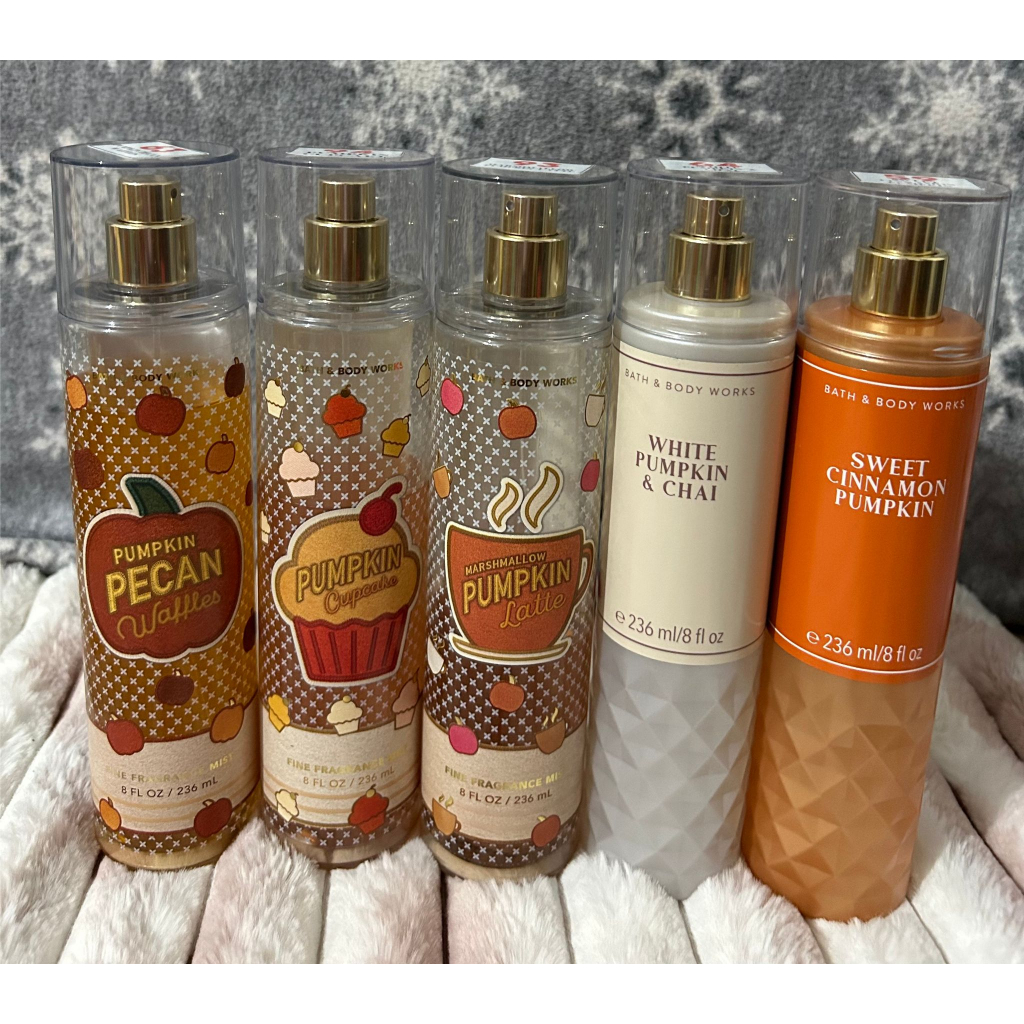 10ml Collection Set Bath And Body Works Pumpkin Scents Decanttakal Shopee Philippines 3026