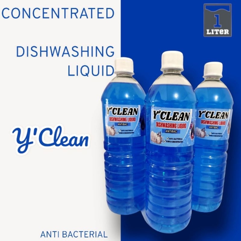 Y' Clean Dishwashing Liquid 1 Liter (Antibac) Shopee Philippines