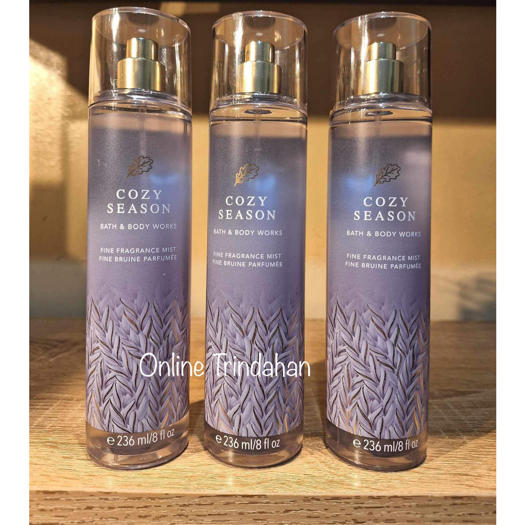 Cozy Season Fragrance Mist/ Bath & Body Works/ Authentic | Shopee ...