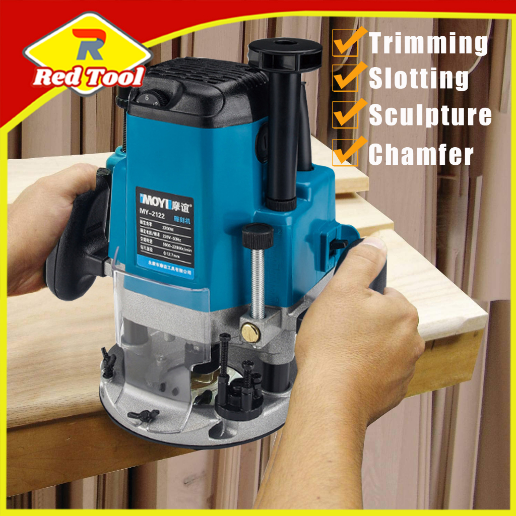 32000RPM 110V 580W Electric Hand Trimmer Wood Laminator Router Joiners Tool Set 32000RPM 110V 580W Electric Hand Trimmer Wood Laminator Router Joiners Tool Set
