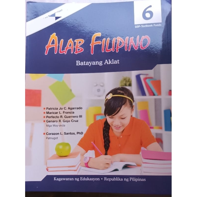 Alab Filipino Batayang Aklat Grade 6 Brand New Shopee Philippines 0744