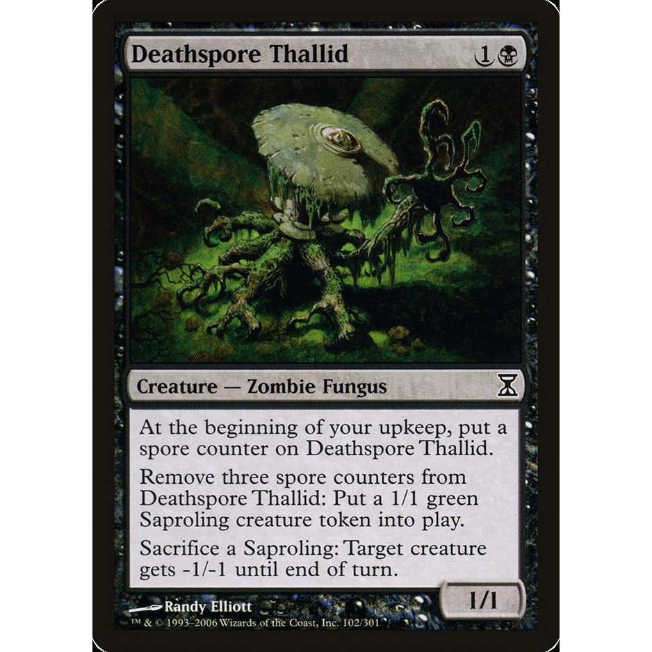 Magic: The Gathering - Psychotrope Thallid (Thallid Psicotropo) - Carta Singola Da Planar Chaos (PLC) - Rarità Incomune