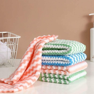 20 Pack Dish Cloths Kitchen Towels Fish Scale Cleaning Rags Lint Free  Streak Washcloths Microfiber Reusable Hand Towel Absorbent Dishtowels
