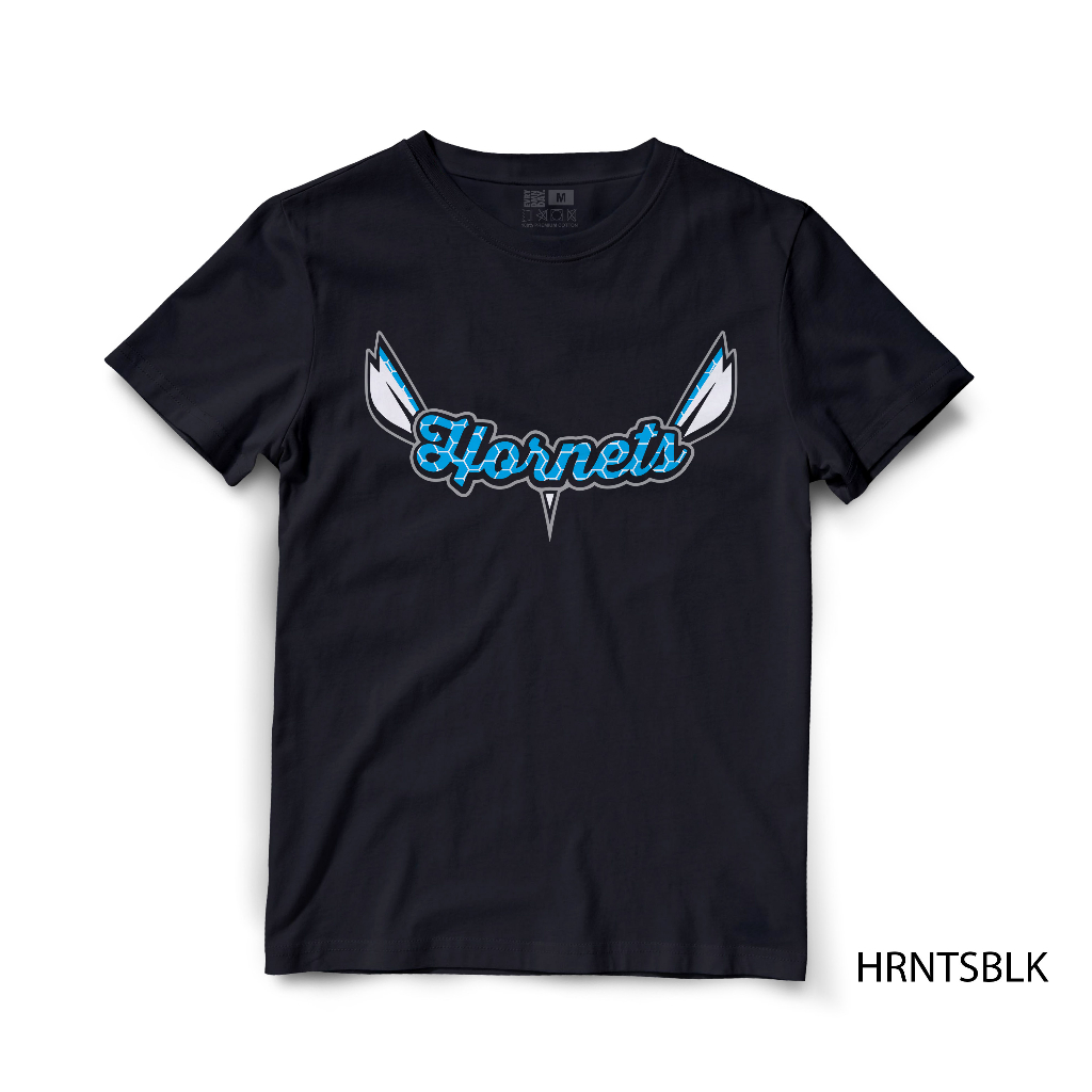 T-shirt avec nom et numéro du joueur des Charlotte Hornets Mitchell & Ness Larry Johnson noir pour homme