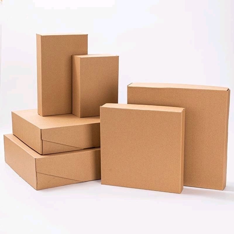 10 pcs 7.5 to 23 cm Kraft BROWN, carton box, Corrugated Box, Packaging